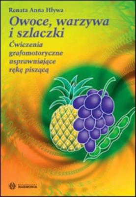 Okładka książki Owoce warzywa i szlaczki