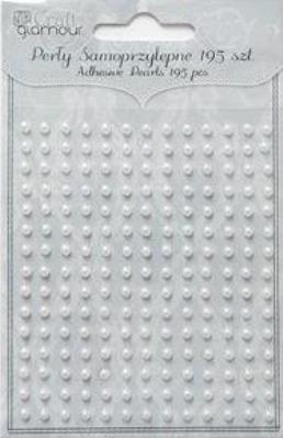 Okładka książki PERLY SAMOPRZYLEPNE 3 MM 195 SZT OFF WHITE BPZ