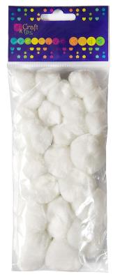 Okładka książki POMPONY AKRYLOWE MIX BIALE 24 SZT