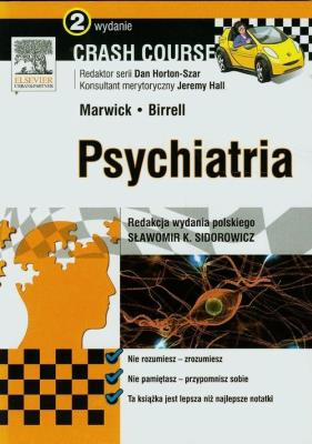 Psychiatria. Autor: S. Birrell, K. Marwick. SmakLiter.pl Okładka książki Psychiatria