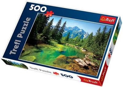 Okładka książki Puzzle 500 Widok na Tatry TREFL