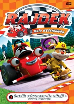 Rajdek Mała  wyścigówka Luzik wkracza do akcji i inne historie. Autor:   Praca zbiorowa. SmakLiter.pl Okładka książki Rajdek Mała  wyścigówka Luzik wkracza do akcji i inne historie