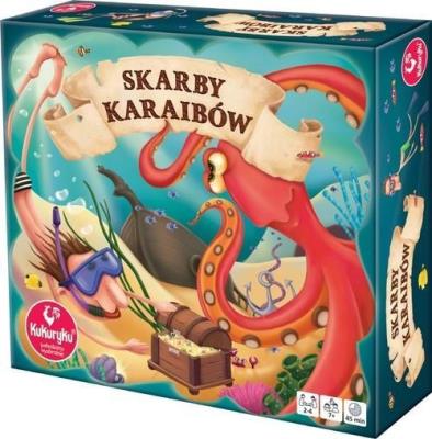 Skarby karaibów. Autor: praca zbiorowa. SmakLiter.pl Okładka książki Skarby karaibów