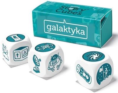 Okładka książki Story Cubes Galaktyka 3 kości