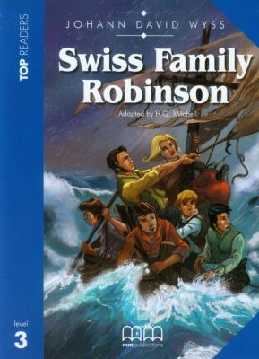 Swiss Family Robinson Student's Book + CD. Autor: Wyss Johann David. SmakLiter.pl Okładka książki Swiss Family Robinson Student's Book + CD