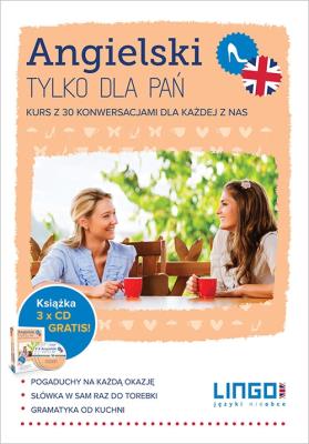 Angielski tylko dla pań. Pakiet multimedialny. Autor: Oberda Gabriela. SmakLiter.pl Okładka książki Angielski tylko dla pań. Pakiet multimedialny