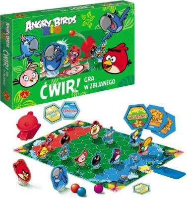 Okładka książki Angry Birds Rio. Gra - Ćwir ALEX