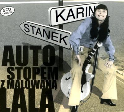 Autostopem z malowaną lalą 3CD. Autor: Karin Stanek. SmakLiter.pl Okładka książki Autostopem z malowaną lalą 3CD