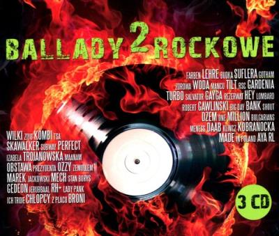 Ballady rockowe 2. Autor: Różni wykonawcy. SmakLiter.pl Okładka książki Ballady rockowe 2