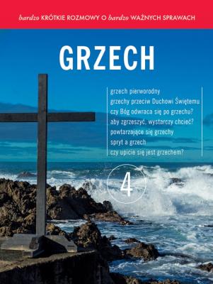 Bardzo krótkie rozmowy o bardzo ważnych sprawach 4 Grzech. Autor: o. L. Bielecki, o. F. Chodkowski, Łukasz Łukasik. SmakLiter.pl Okładka książki Bardzo krótkie rozmowy o bardzo ważnych sprawach 4 Grzech