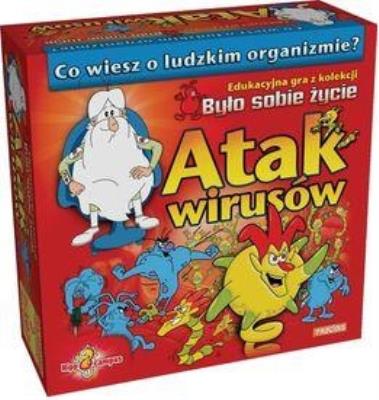 Było sobie życie - Atak wirusów. Wydawca: Hippocampus. SmakLiter.pl Opakowanie Było sobie życie - Atak wirusów