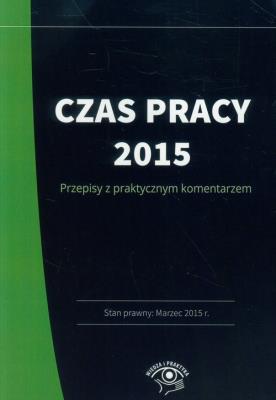 Okładka książki Czas pracy 2015