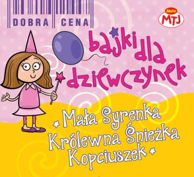 Okładka książki DOBRA CENA-BAJKI... - MAŁA SYRENKA...3CD