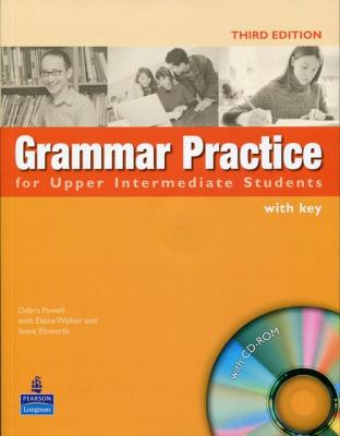 Grammar Practice for Upper Intermediate Students with key + CD. Autor: Steve Elsworth, Elaine F. Walker. SmakLiter.pl Okładka książki Grammar Practice for Upper Intermediate Students with key + CD