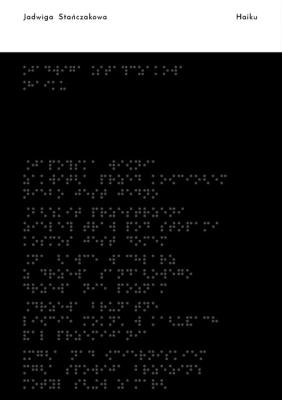 Haiku. Autor: Jadwiga Stańczakowa. SmakLiter.pl Okładka książki Haiku