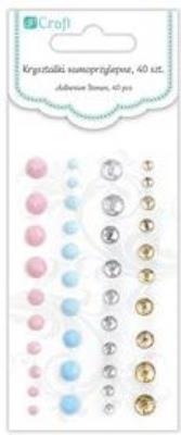 Okładka książki KRYSZTALKI SAMOPRZYLEPNE 40 SZT SO IN LOVE BPZ-DP CRAFT