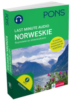 Okładka książki Last Minute audio. Norweskie rozmówki PONS