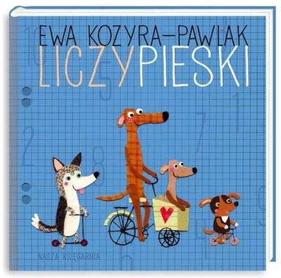 Liczypieski TW. Autor: Kozyra-Pawlak Ewa. SmakLiter.pl Okładka książki Liczypieski TW