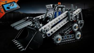 Okładka książki Mała ładowarka gąsienicowa