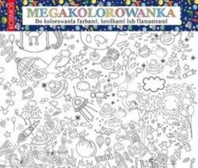 Okładka książki Megakolorowanka Kosmos