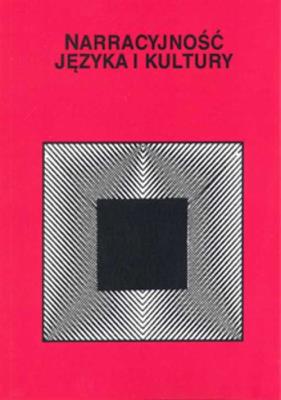 Okładka książki Narracyjność języka i kultury