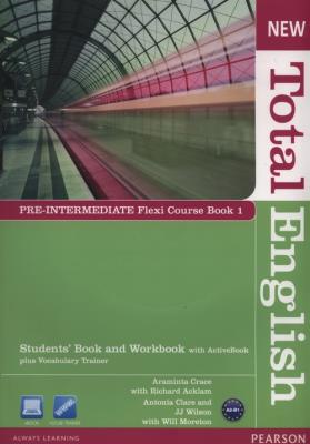 New Total English Pre-Intermediate Student's Book and Workbook. Autor: Araminta Crace, Acklam Richard. SmakLiter.pl Okładka książki New Total English Pre-Intermediate Student's Book and Workbook