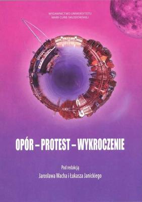 Okładka książki Opór protest wykroczenie