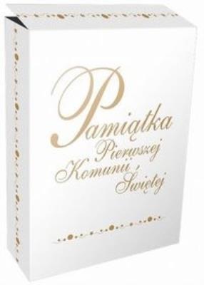 Pamiątka Pierwszej Komunii Świętej - Zestaw. Autor: Opracowanie zbiorowe. SmakLiter.pl Okładka książki Pamiątka Pierwszej Komunii Świętej - Zestaw