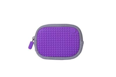 Opakowanie Pixelowa saszetka szaro/fioletowa