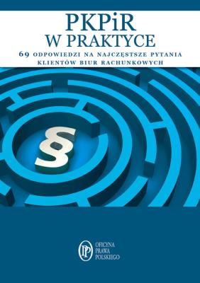 Okładka książki PKPiR w praktyce