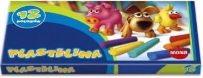 Okładka książki Plastelina 12 kolorów MONA