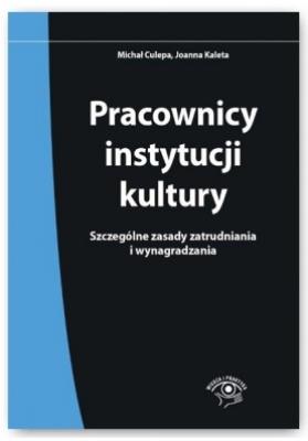 Okładka książki Pracownicy instytucji kultury