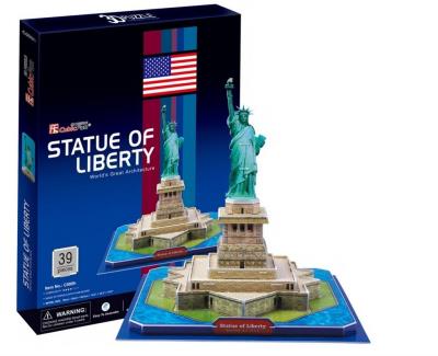 Puzzle 3D Statue of Liberty. Autor: 306-01045. SmakLiter.pl Okładka książki Puzzle 3D Statue of Liberty