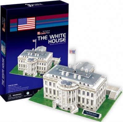 Puzzle 3D The White House. Autor: 306-01036. SmakLiter.pl Okładka książki Puzzle 3D The White House