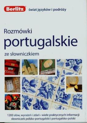 Rozmówki portugalskie ze słowniczkiem. Autor: Opracowanie zbiorowe. SmakLiter.pl Okładka książki Rozmówki portugalskie ze słowniczkiem