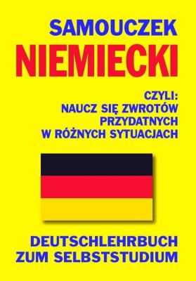 Samouczek niemiecki. Autor: Lisa Queschning, Gut Dawid. SmakLiter.pl Okładka książki Samouczek niemiecki
