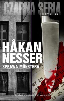 Sprawa Münstera. Autor: Hakan Nesser. SmakLiter.pl Okładka książki Sprawa Münstera