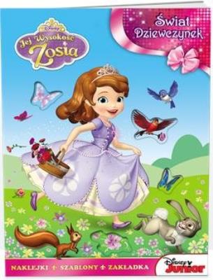 Świat dziewczynek. Jej Wysokość Zosia.. Autor: GIR4. SmakLiter.pl Okładka książki Świat dziewczynek. Jej Wysokość Zosia.