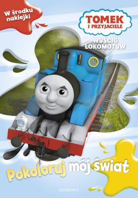 Tomek i przyjaciele. Wyścig lokomotyw. Autor: Opracowanie zbiorowe. SmakLiter.pl Okładka książki Tomek i przyjaciele. Wyścig lokomotyw