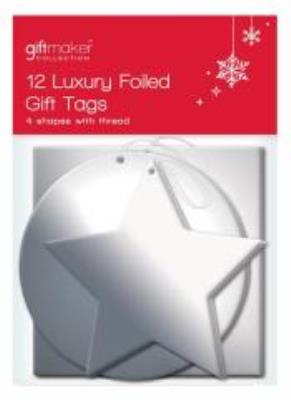 Zdjęcie produktu 12 wyciętych srebrnych karnetów świątecznych