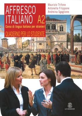 Okładka książki Affresco italiano A2 quaderno per lo studente