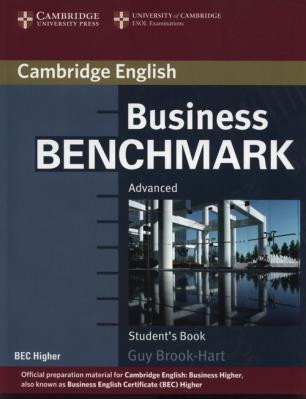 Business Benchmark Advanced Student's Book BEC Higher. Autor: Brook-Hart Guy. SmakLiter.pl Okładka książki Business Benchmark Advanced Student's Book BEC Higher