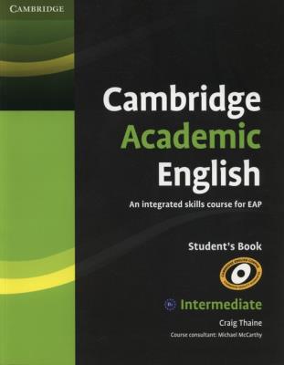 Okładka książki Cambridge Academic English B1+ Intermediate Student's Book