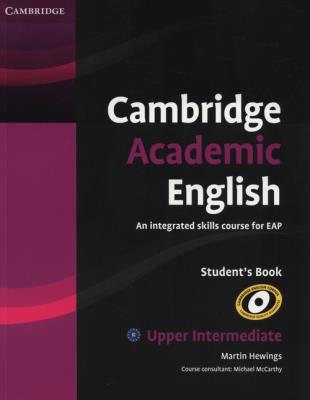 Cambridge Academic English B2 Upper Intermediate Student's Book. Autor: Hewings Martin. SmakLiter.pl Okładka książki Cambridge Academic English B2 Upper Intermediate Student's Book