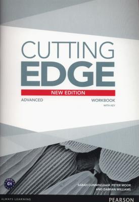 Cutting Edge Advanced Worbook with key. Autor: Sarah Cunningham, Peter Moor, Damian Williams. SmakLiter.pl Okładka książki Cutting Edge Advanced Worbook with key