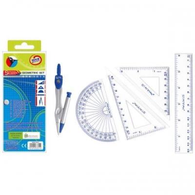 Opakowanie Cyrkiel + zestaw geometryczny