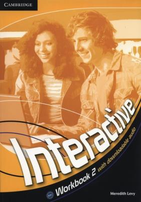 Interactive 2 Workbook  with downloadable audio. Autor: Levy Meredith. SmakLiter.pl Okładka książki Interactive 2 Workbook  with downloadable audio