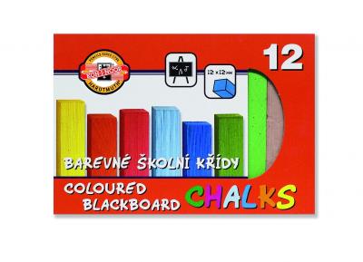 Opakowanie Kreda kolorowa do tablic 12 kolorów