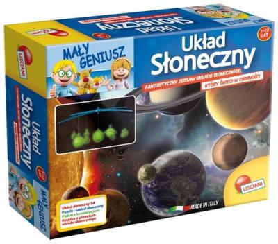 Mały Geniusz Poznaj Układ Słoneczny. Wydawca: Lisciani. SmakLiter.pl Opakowanie Mały Geniusz Poznaj Układ Słoneczny