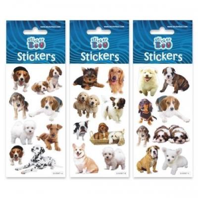 Naklejki Sticker BOO silver psy II. Wydawca: Sticker Boo. SmakLiter.pl Opakowanie Naklejki Sticker BOO silver psy II